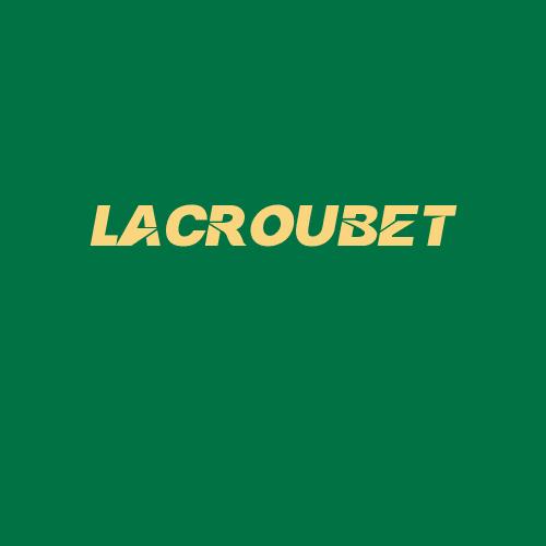 Logo da LACROUBET