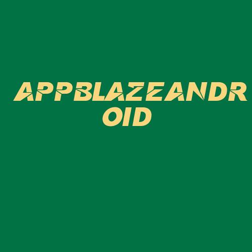 Logo da APPBLAZEANDROID