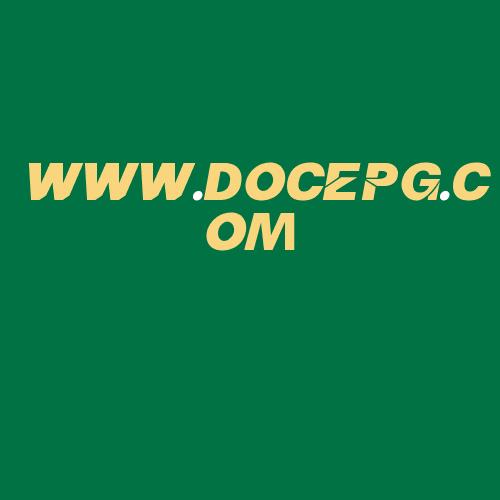 Logo da WWW.DOCEPG